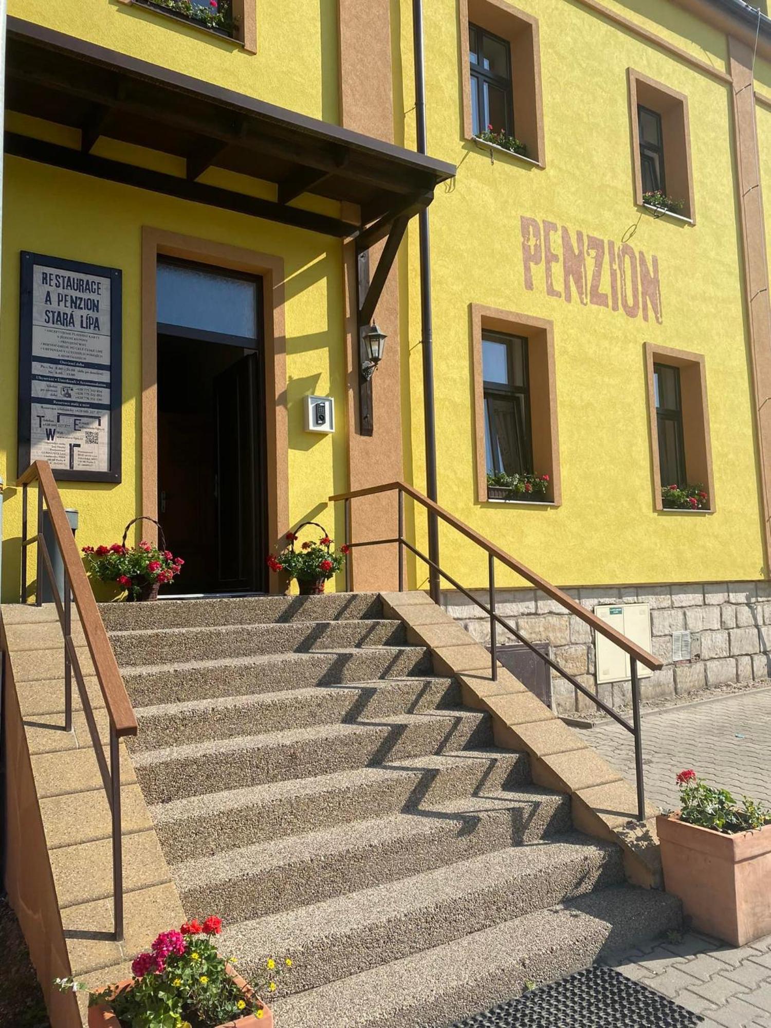 Restaurace Stara Lipa Hotel Česká Lípa Kültér fotó